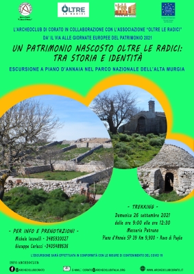 “Un patrimonio nascosto. Oltre le radici: Tra storia e identità”.